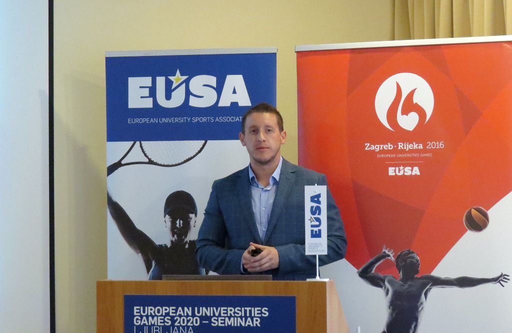 Presentation of the European Universities Games 2016