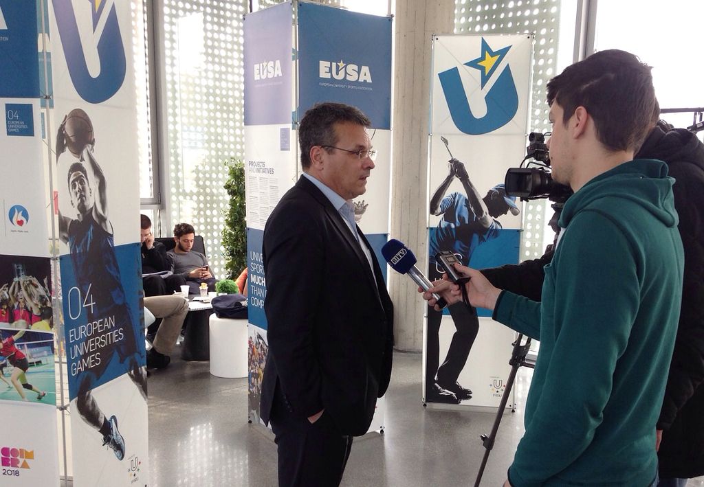 Rector of the University of Rijeka Mr Pero Lucin in TV interview