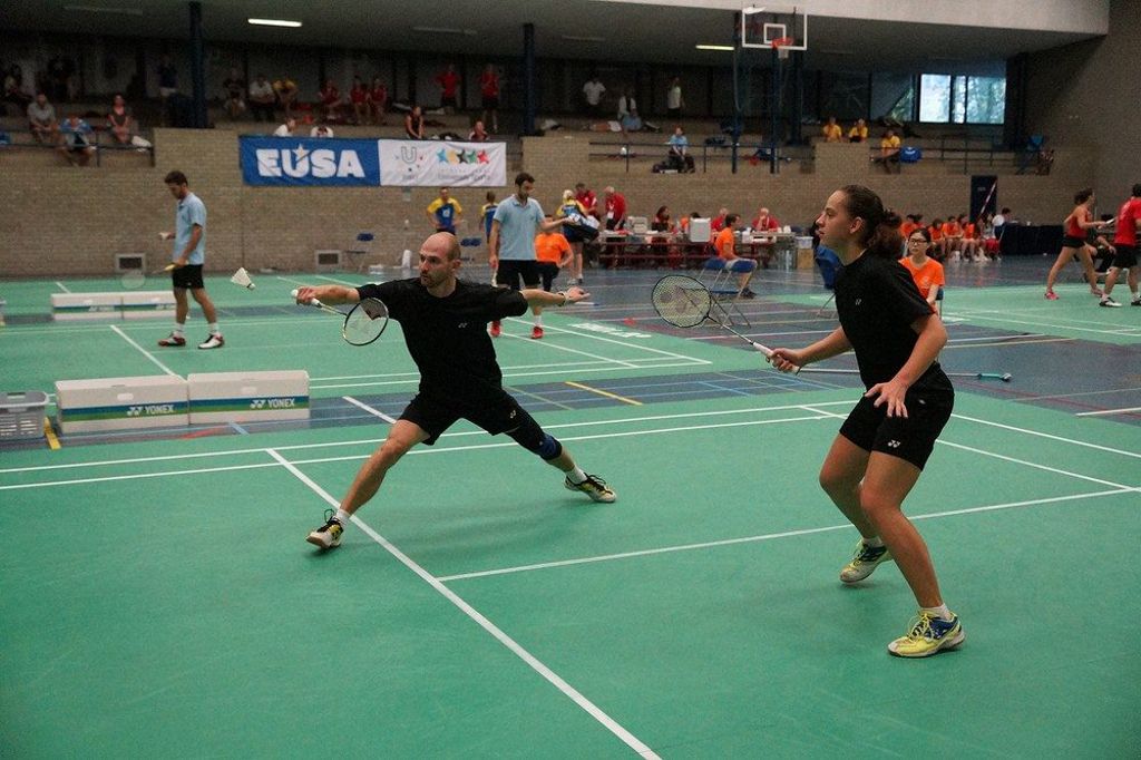 Badminton: one of the 19 sports on EUSA programme