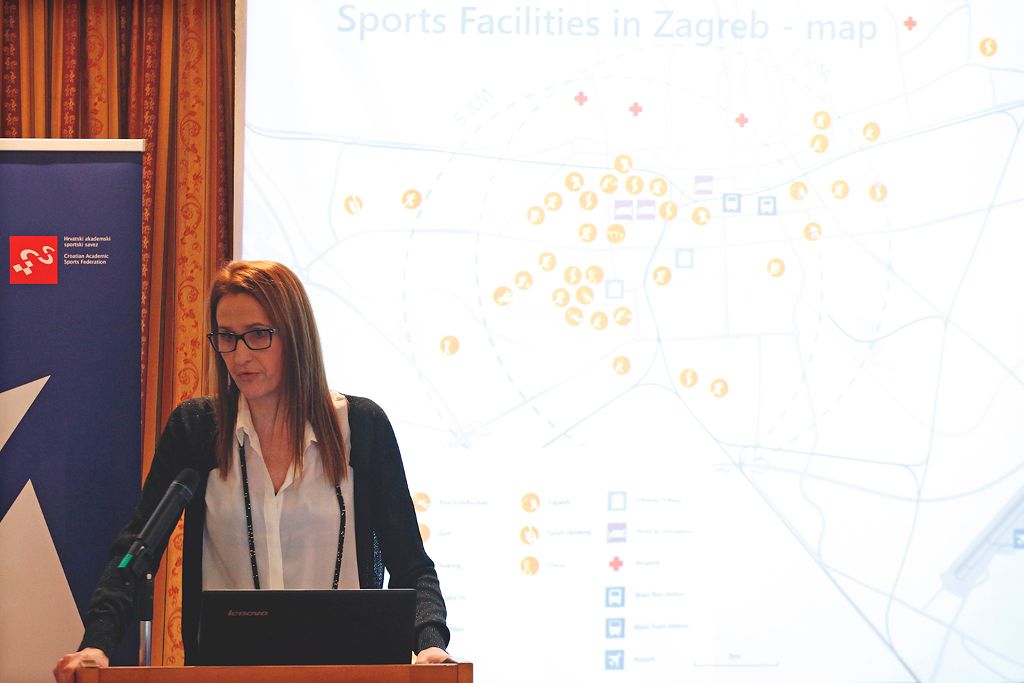 EUG2016 Sports coordinator Mrs Danira Bilic