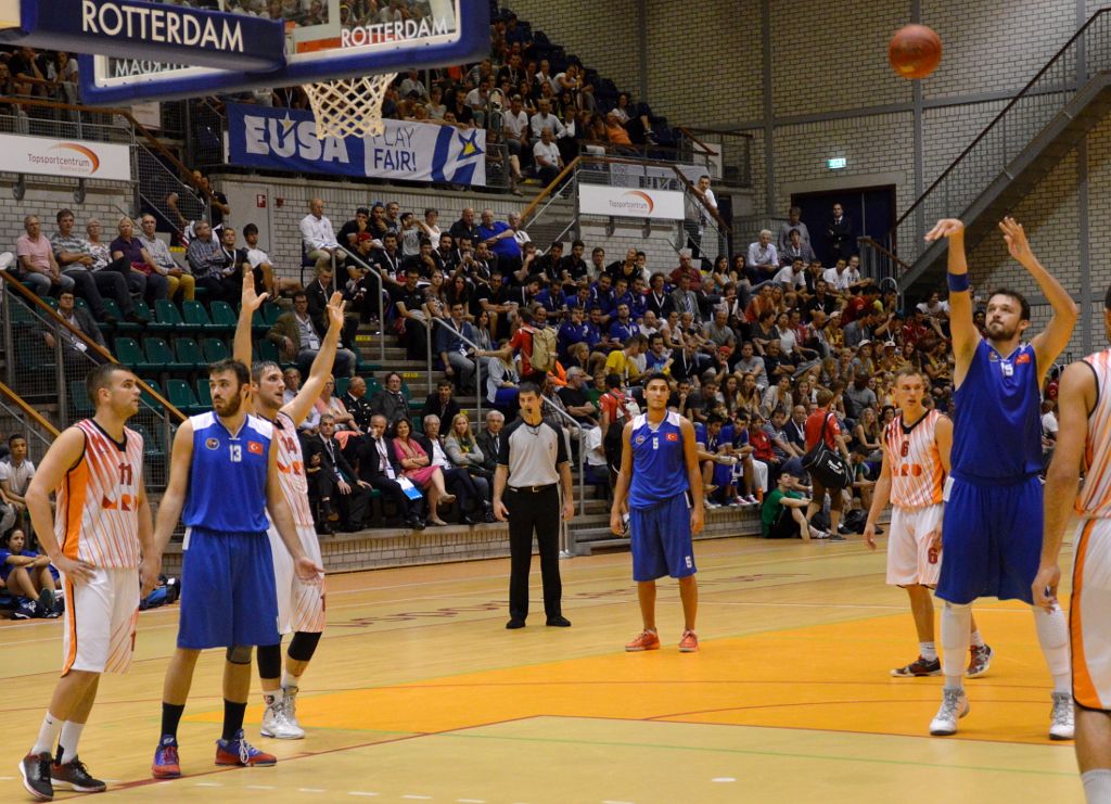 Basketball - one of the sports at the European Universities Games