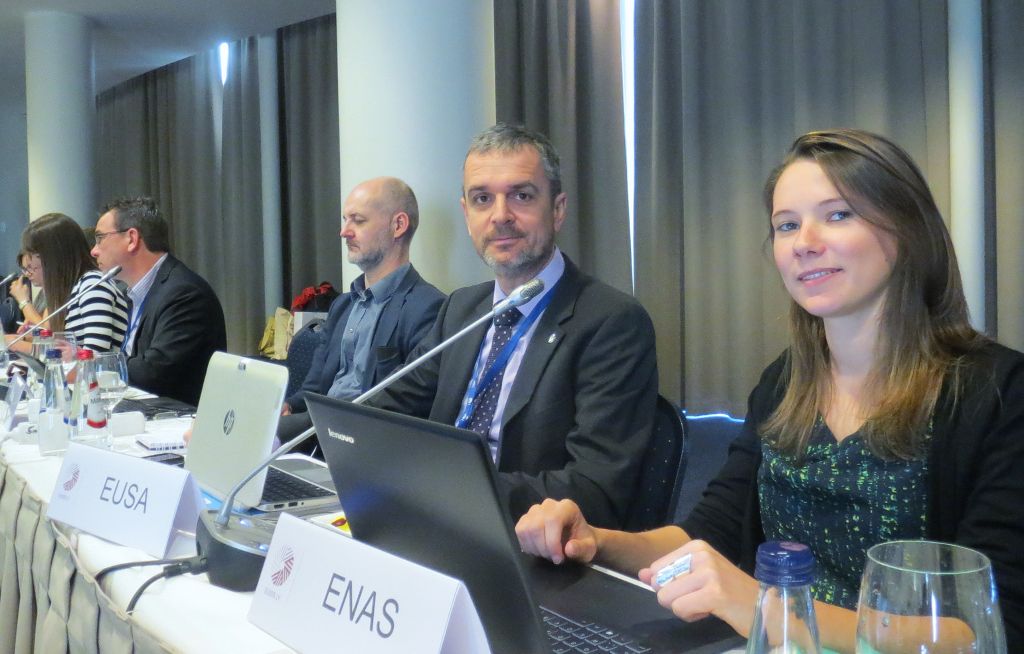 ISCA, EUSA and ENAS delegates