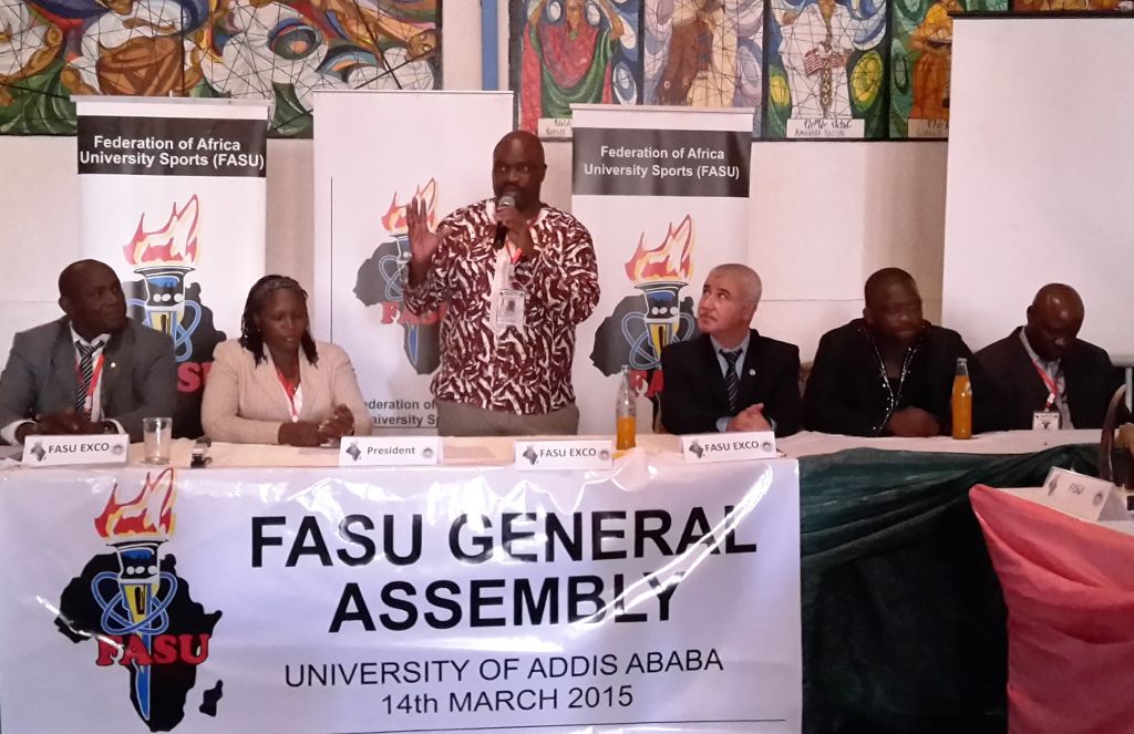 Newly elected FASU Executive Committee