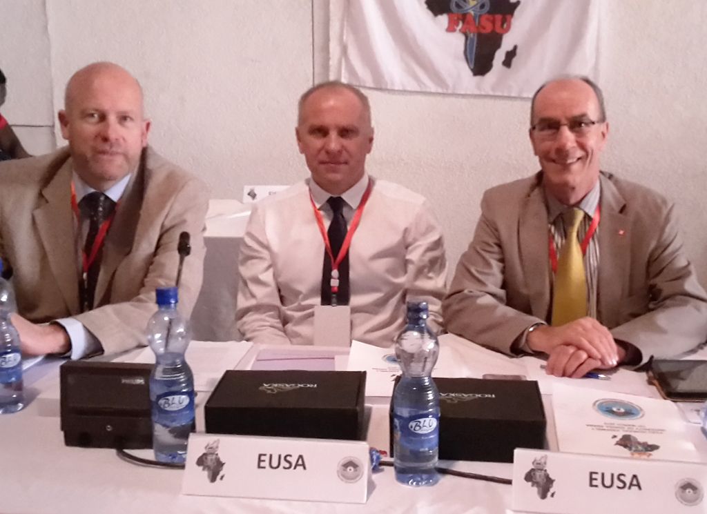 FISU and EUSA representatives