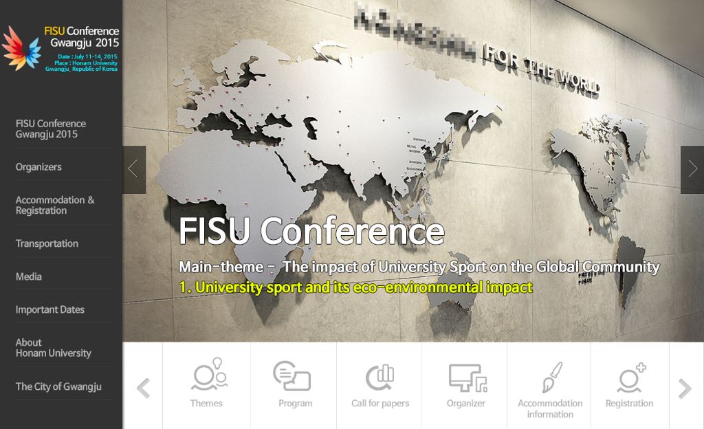 Official website of the FISU Conference 2015