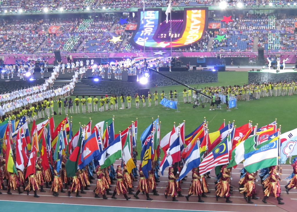 Flags of the participating countries