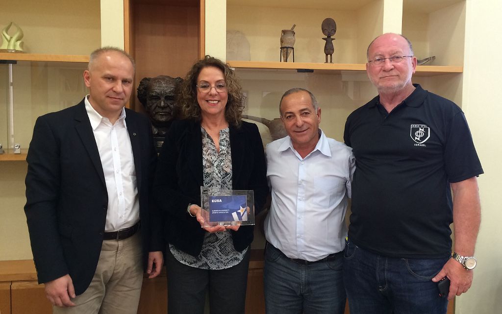 EUSA and ASA President visit Ben Gurion Beer Sheva University