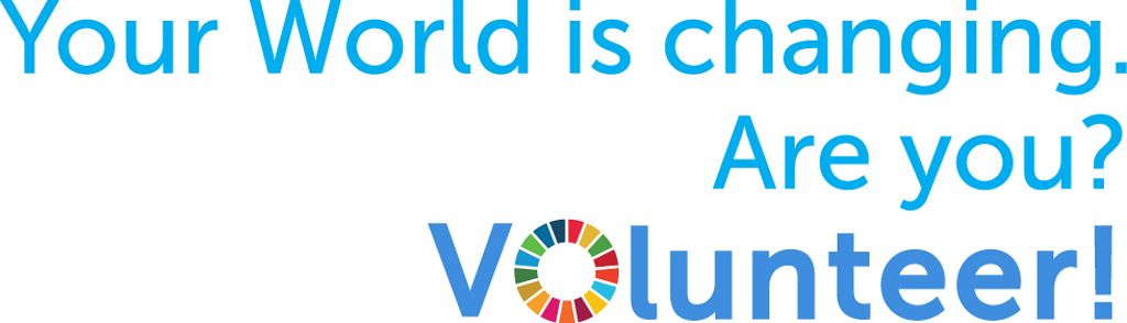 2015 IVD slogan: The world is changing. Are you? Volunteer!