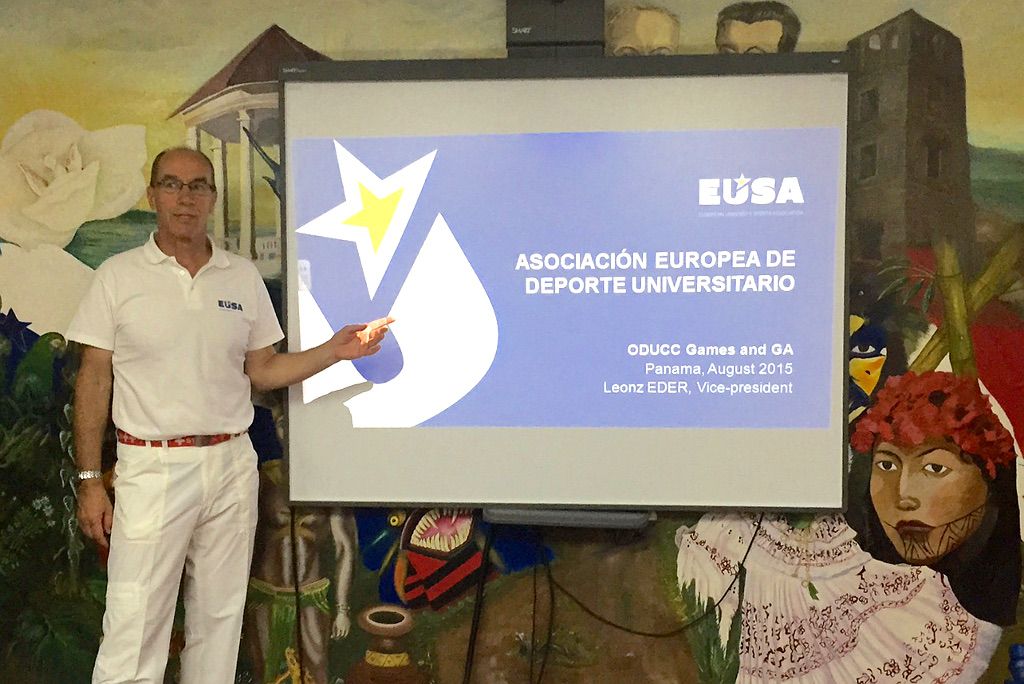 Presentation of EUSA by Mr Eder