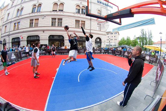 Slovenian National University Championship in Basketball 3x3 in Ljubljana 2014