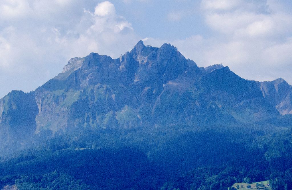 Mount Pilatus, one of the symbols of Lucerne