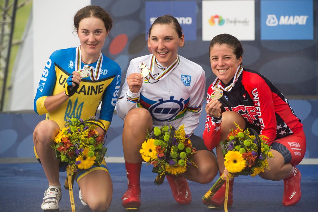 Medallists 2014 UCI Road World Championships – Women's time trial