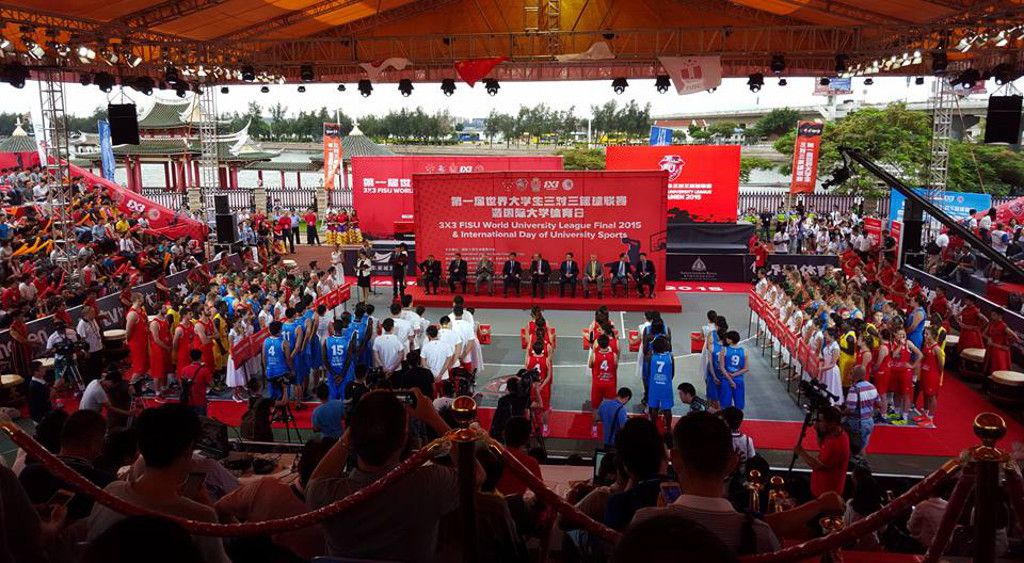 Opening of the 3x3 FISU World University League Final