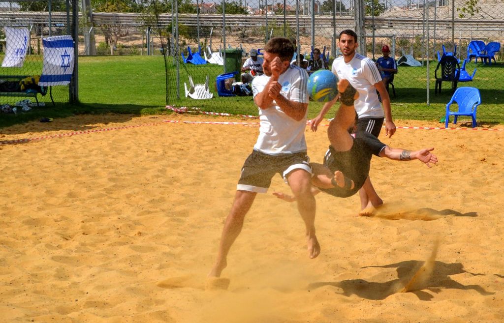 Beach football