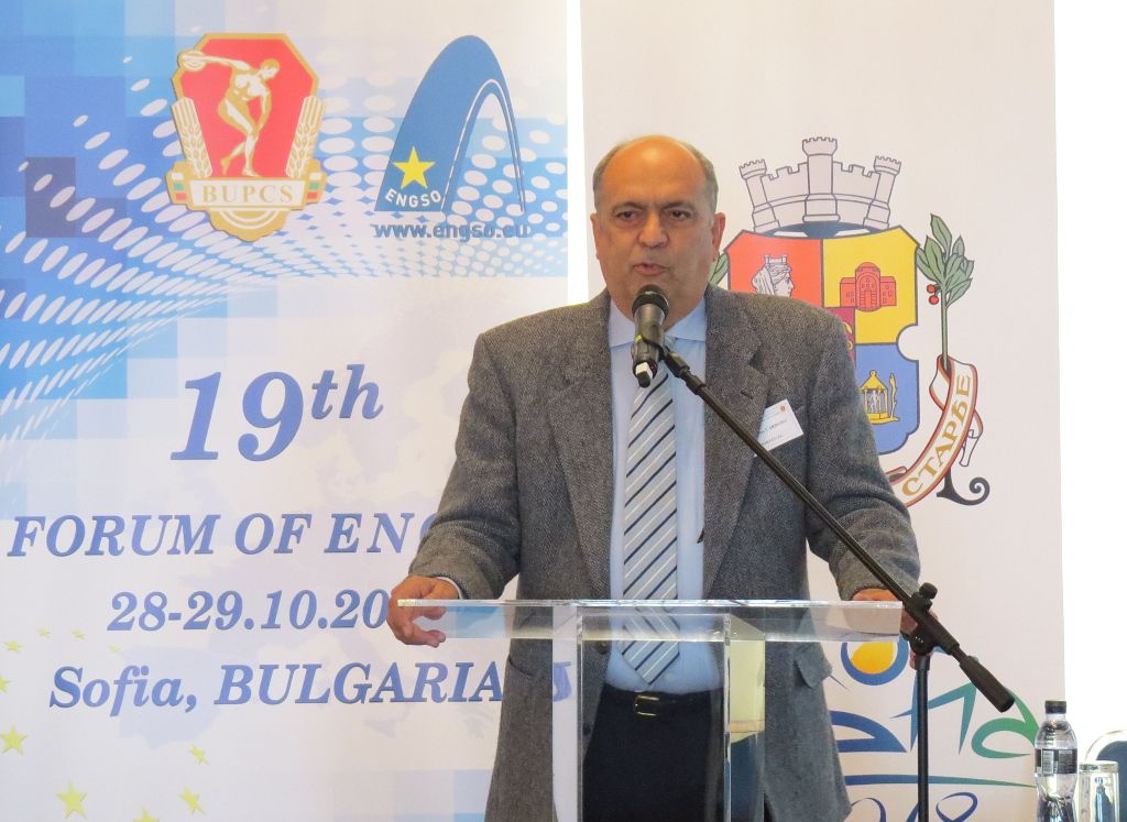 ENGSO President Mr Carlos Cardoso