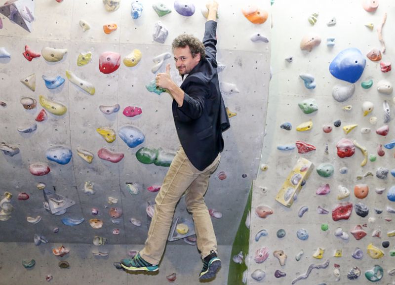 EUSA Technical Delegate for Sport Climbing Mr Matteo Pastori