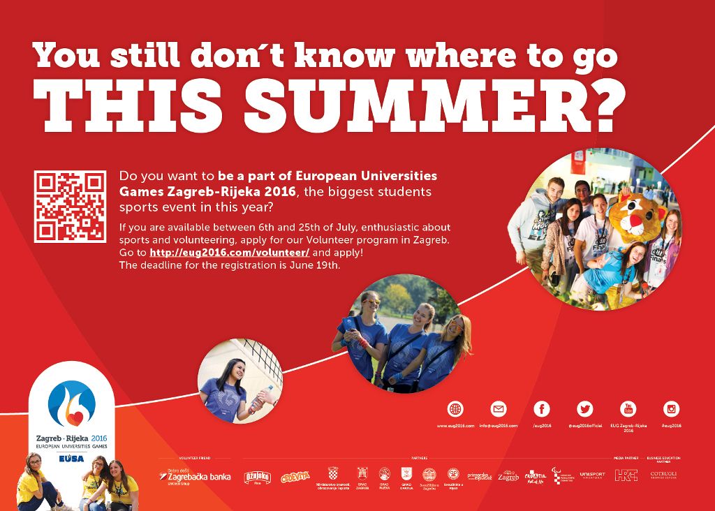 Join us at the European Universities Games!