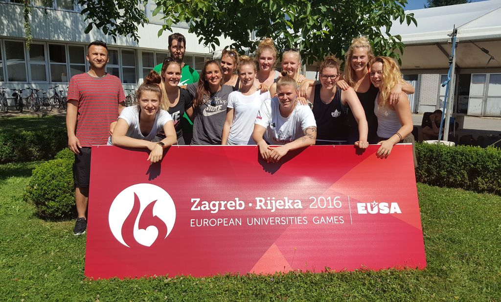 Women's basketball team from the University of Goettingen