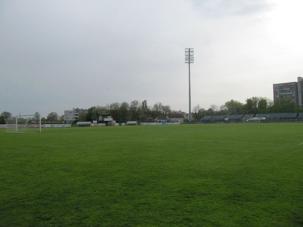 Outdoor pitch which will be used for Rugby 7s