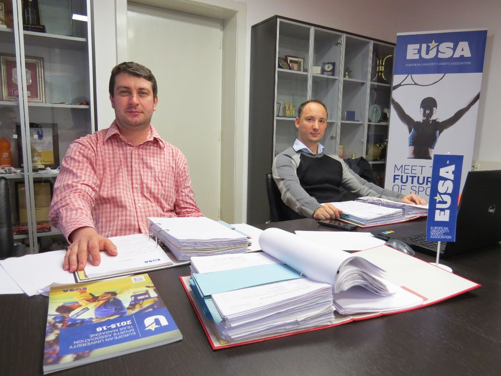 EUSA Auditors: Mr Liviu and Mr Rakaczki