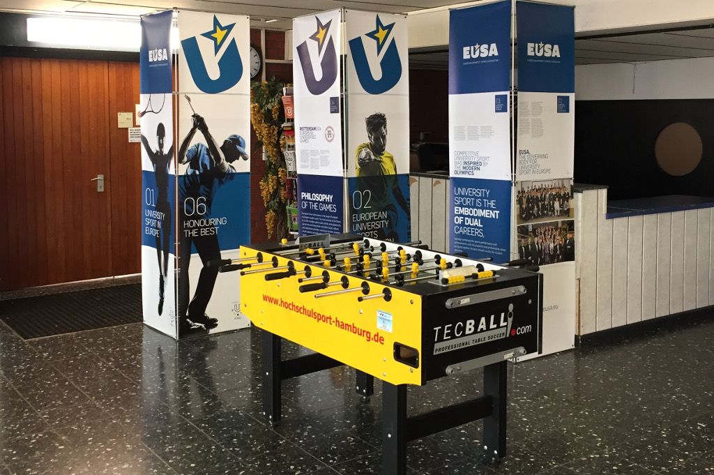 Exhibition and the table football