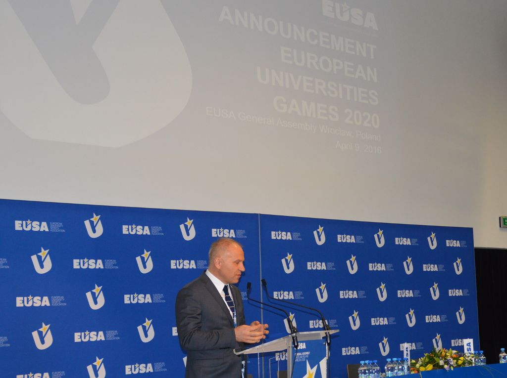 Announcement European Universities Games 2020