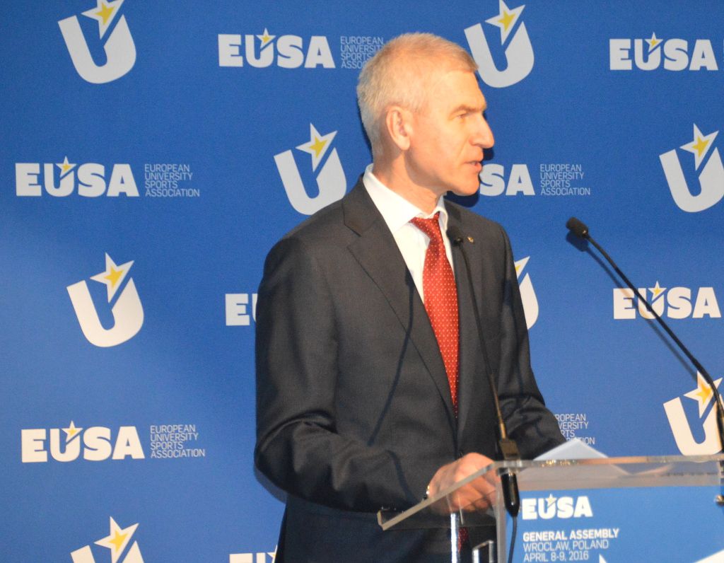 FISU President Mr Oleg Matytsin