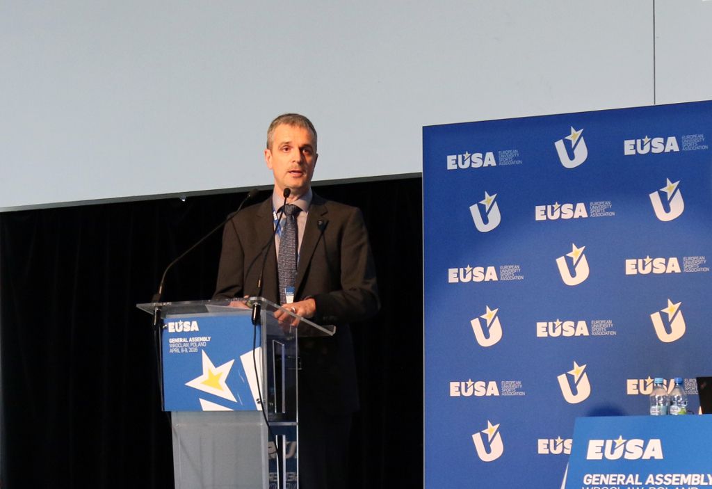 EUSA Secretary General Matjaz Pecovnik