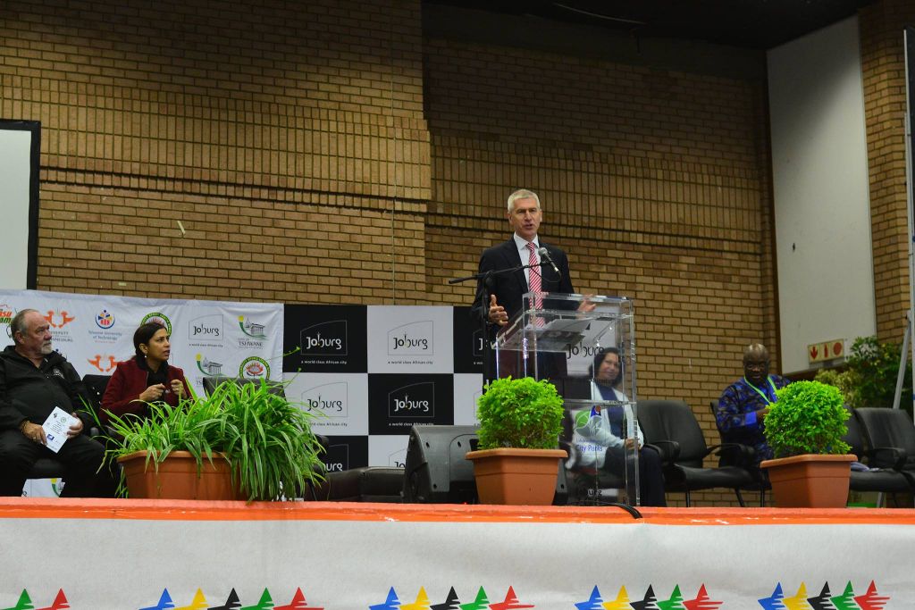 FISU President at the Opening