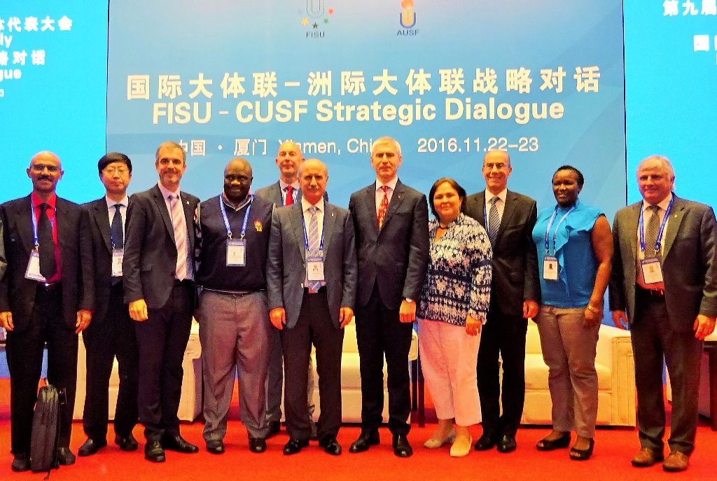 FISU and Continental university sport federations representatives