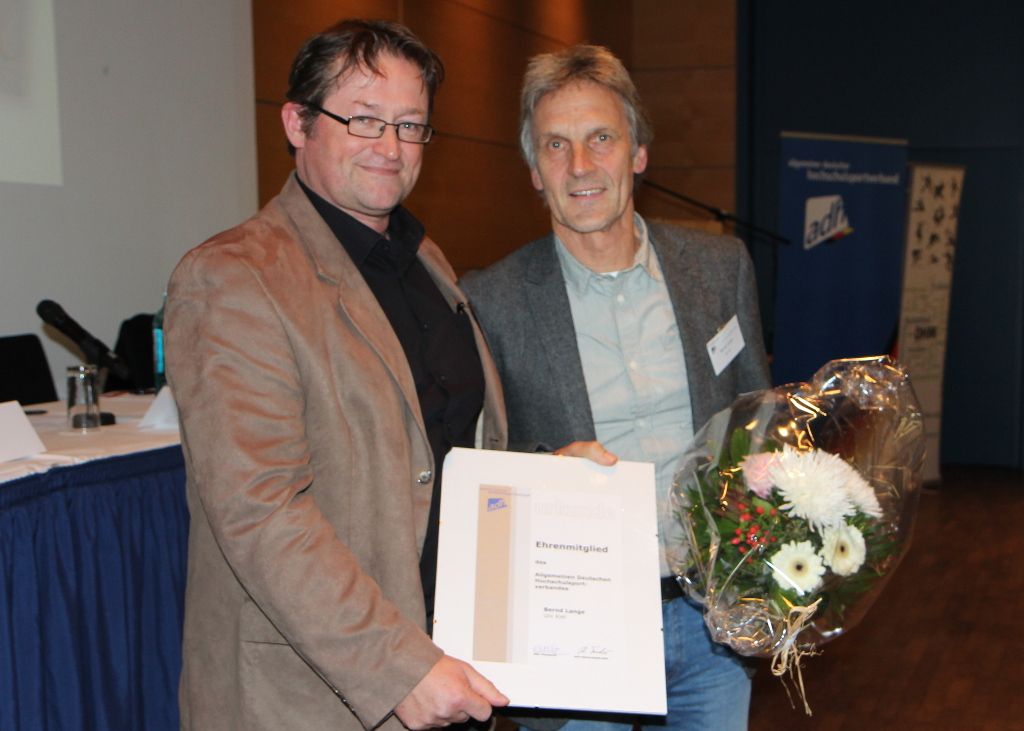 Recognition and Thanks for Mr Bernd Lange