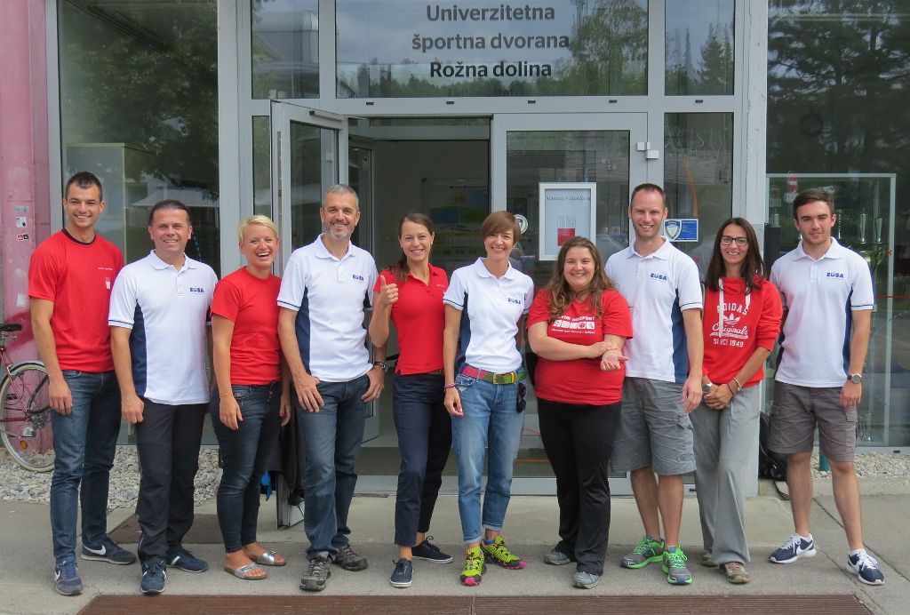 EUSA visiting University of Ljubljana's info day and open doors activities