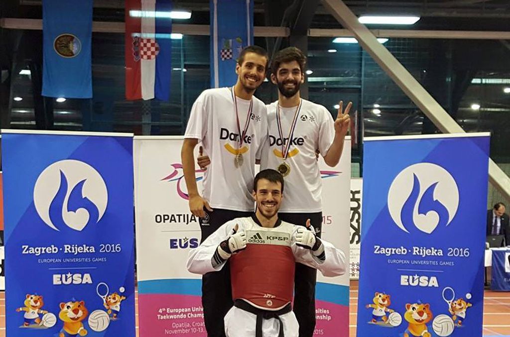 Braganca at EUSA Taekwondo Championship 2015