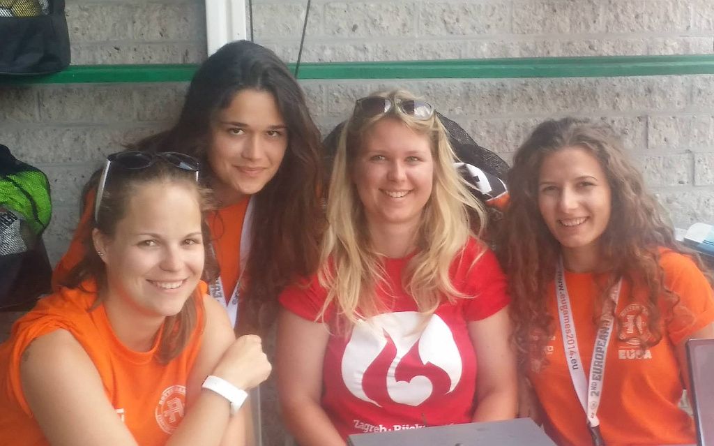 Volunteering at EUSA Games 2014