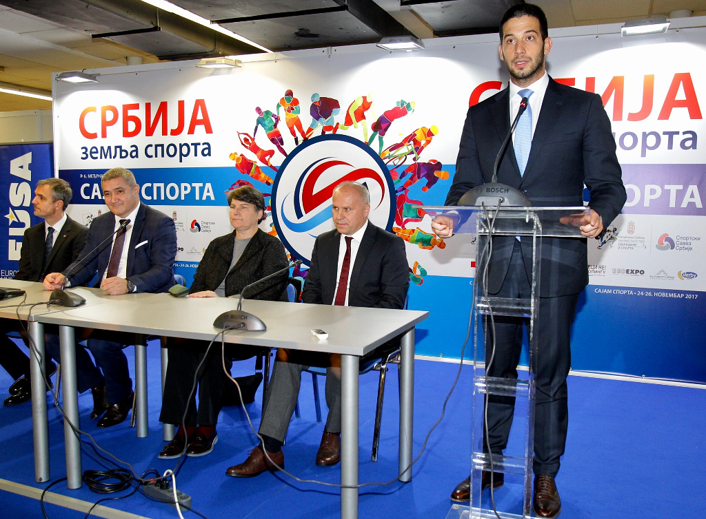 Minister for Sport and Youth Mr Vanja Udovicic