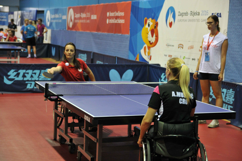 Para Table Tennis at the European Universities Games