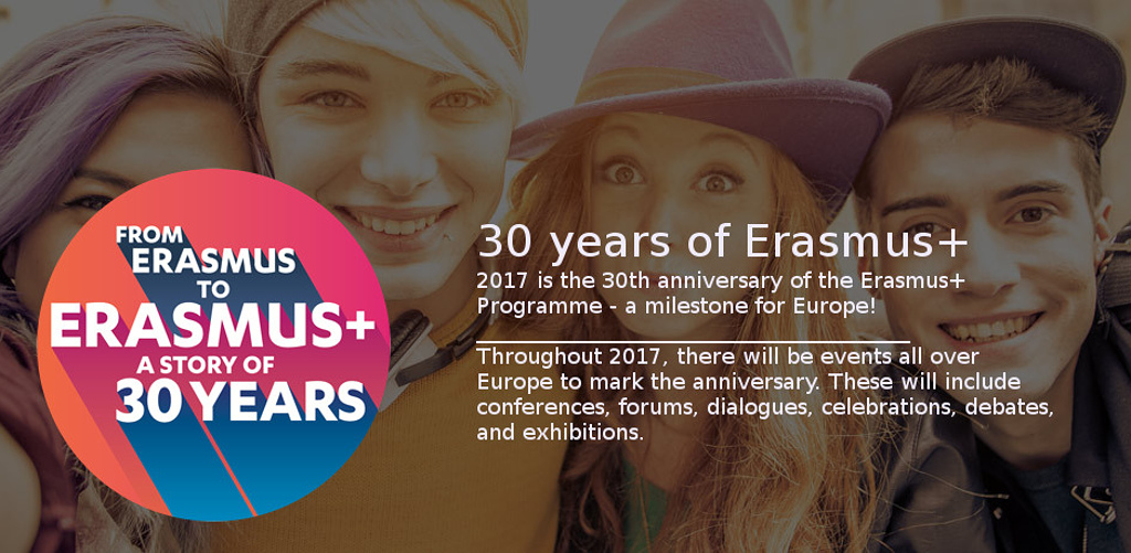 30 years of Erasmus+