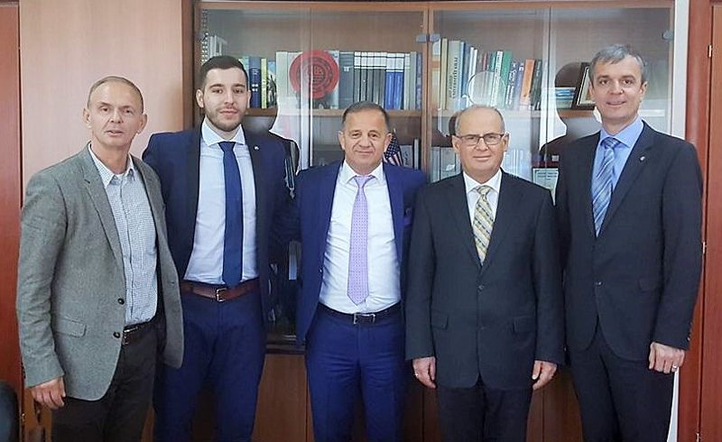 Meeting with the Rector of the University of Tirana