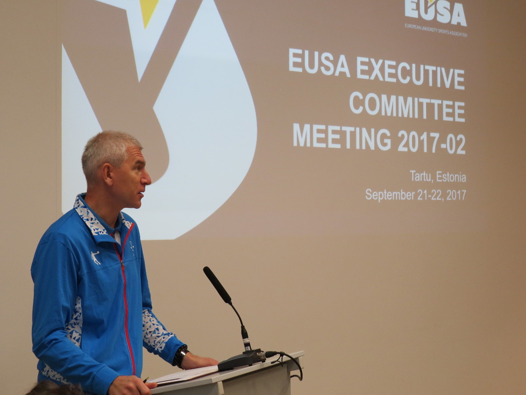 FISU President Mr Oleg Matytsin