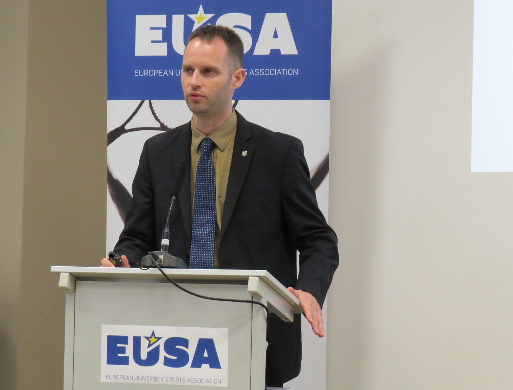 EUSA Communications and Projects Manager Mr Andrej Pisl