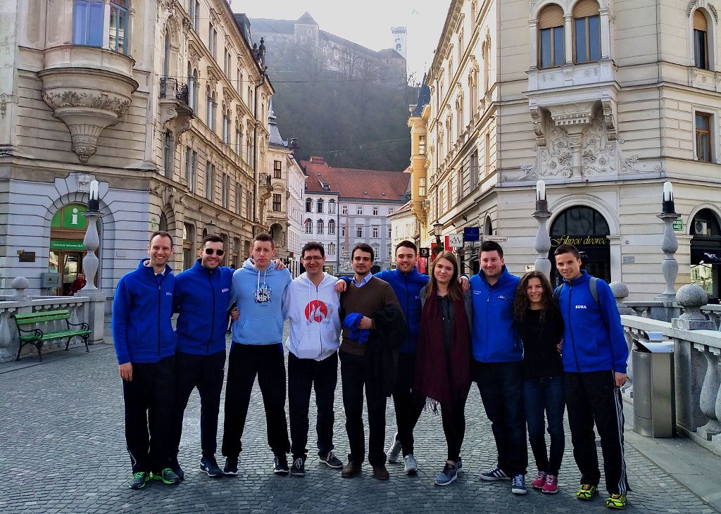 Representatives of teh Medical and Student Commission in Ljubljana