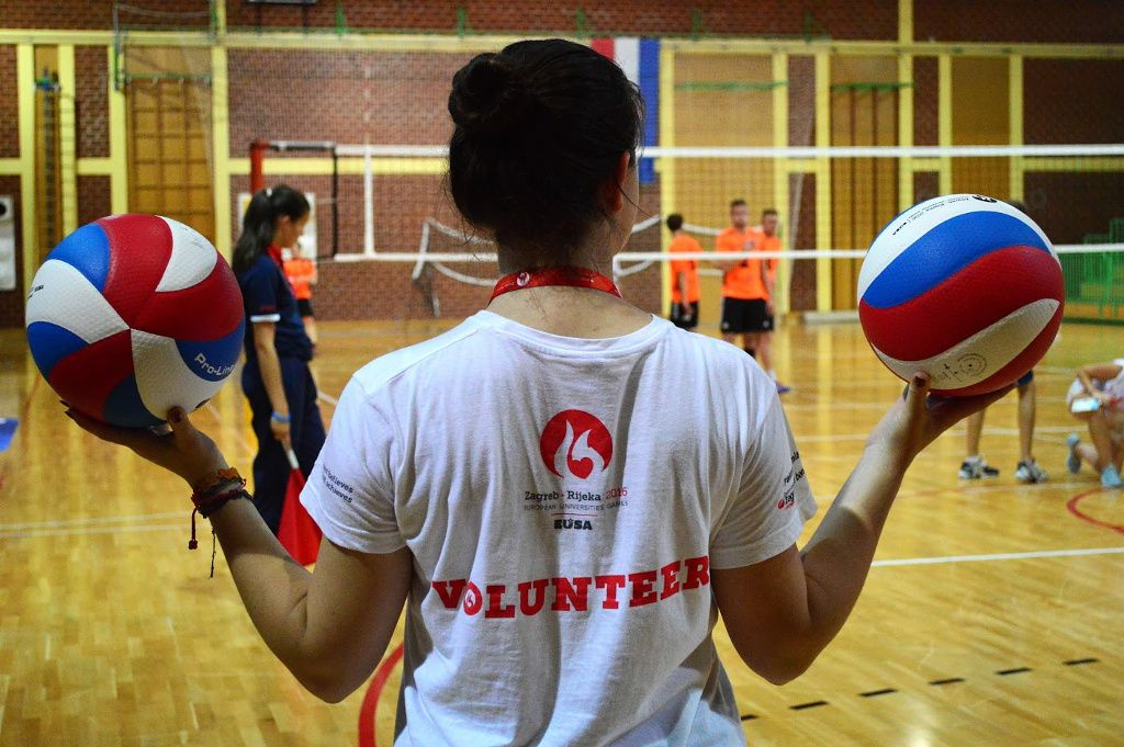 Volunteers - key element in a successful sport event