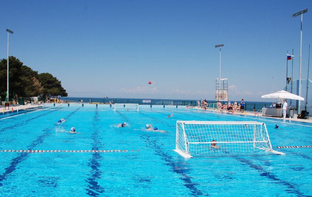 Zusterna swimming pool complex in Koper