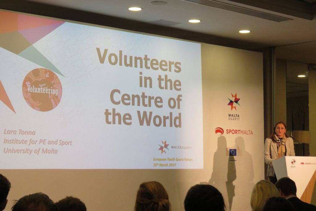 Keynote speech on volunteering