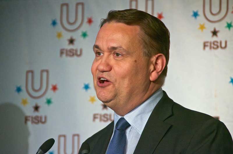 Former FISU Vice-President Mr Stefan Bergh