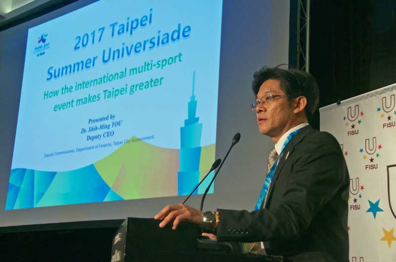 Presentation of Tapei 2017 Summer Universiade