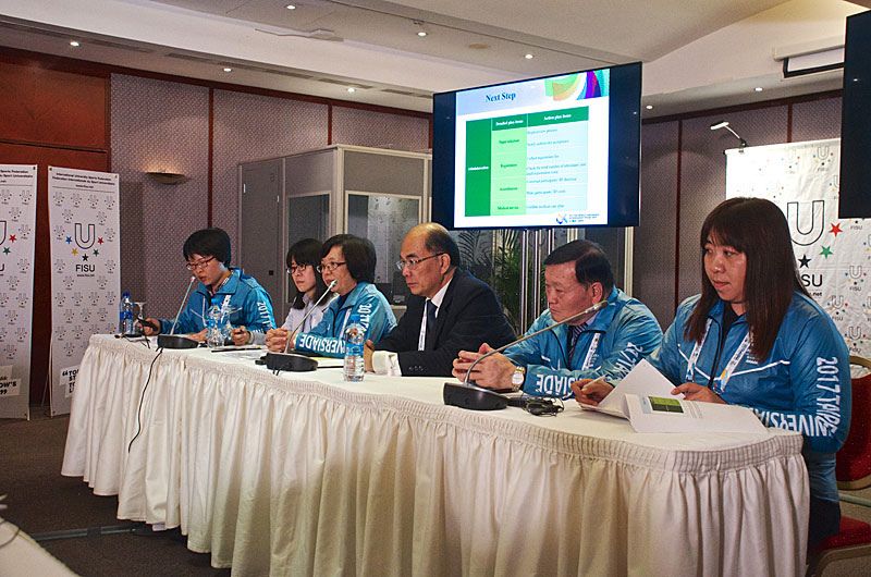 Summer Universiade 2017 report and presentation