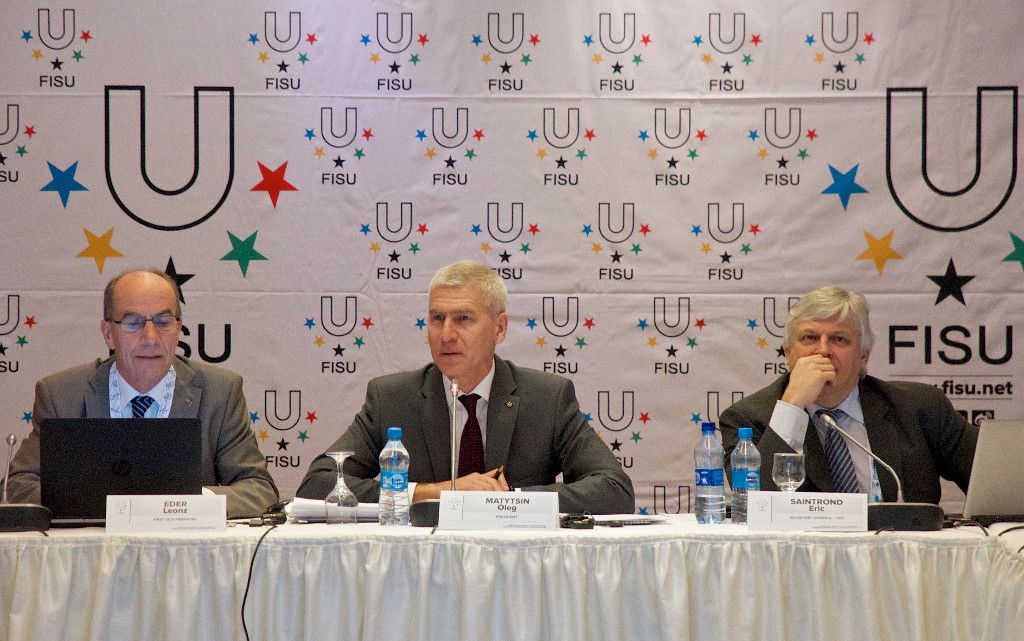 FISU 1st Vice-President, President and Secretary General