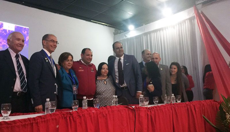 Speakers at the opening of the Forum