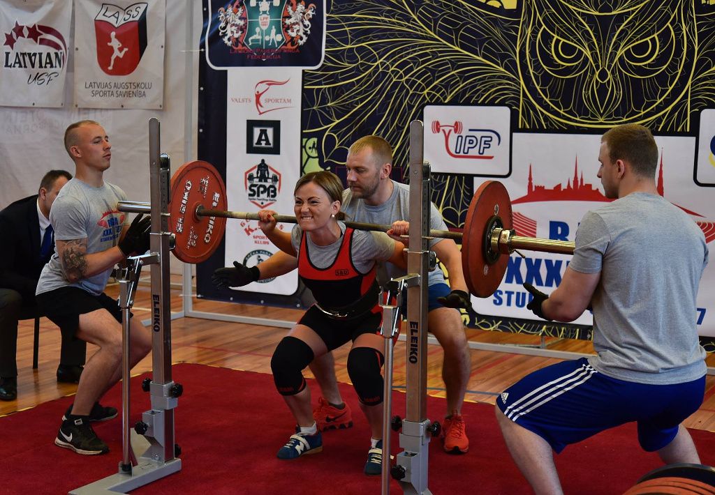 Powerlifting - one of the sports featured